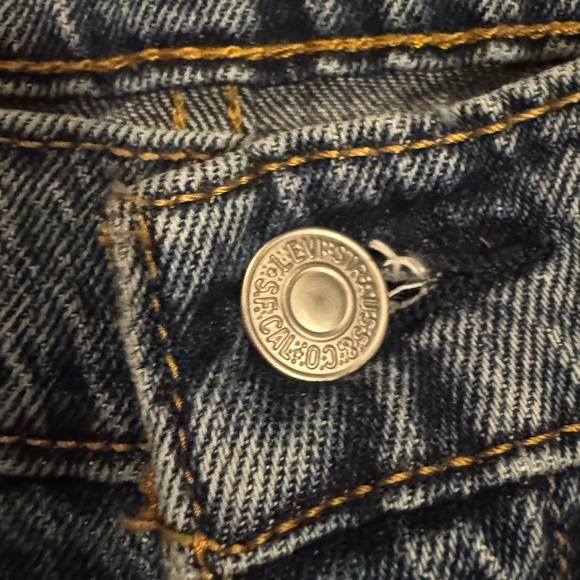 Levi's Gray Straight Jeans Classic Style 134 - Picture 4 of 7